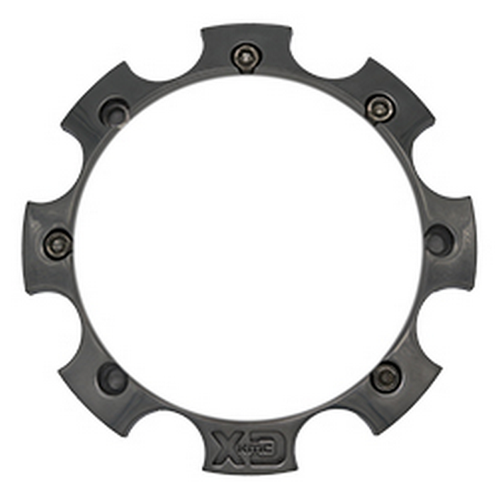 XD XD1708BASE2-SB XDS 8 LUG ALUM BASE PC S-BLK LOGO 2 - Truck Part Superstore