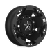 XD XD77576082794N XD775 17X6 8X200 M-BLK -134MM - Truck Part Superstore