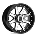 XD XD79889088518 XD798 18X9 8X180 M-BLK MACH 18MM - Truck Part Superstore