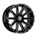 XD XD81821068324N XD818 20X10 6X5.5 G-BLK MILL -24MM - Truck Part Superstore