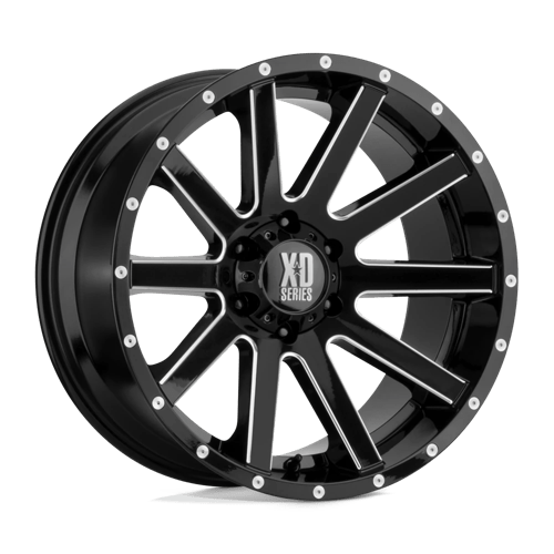 XD XD81889050918 XD818 18X9 5X5.0 S-BLK MILL SP 18MM - Truck Part Superstore