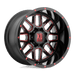 XD XD82029068900RC XD820 20X9 6X5.5 S-BLK MILL RTCC 00MM - Truck Part Superstore