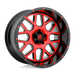 XD XD82021050524NRC XD820 20X10 5X5.0 S-BLK MACH RTCC -24MM - Truck Part Superstore