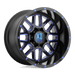 XD XD82029088918BC XD820 20X9 8X180 S-BLK MILL BTCC 18MM - Truck Part Superstore