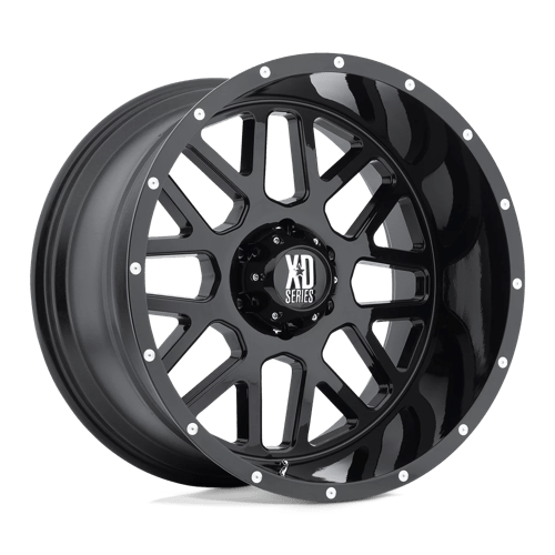 XD XD82089080712N XD820 18X9 8X6.5 S-BLK -12MM - Truck Part Superstore