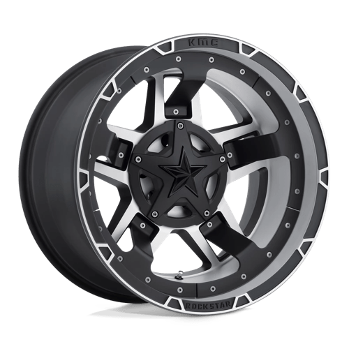 XD XD82721235544N XD827 20X12 5X5.0/5.5 M-BLK MACH -44MM - Truck Part Superstore