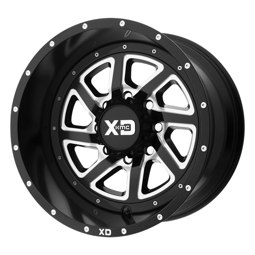 XD XD83321250944N XD833 20X12 5X5.0 S-BLK MILL REV-RG -44MM - Truck Part Superstore