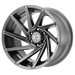 XD XD83421268444N XD834 20X12 6X5.5 S-GRY MILL -44MM - Truck Part Superstore
