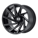 XD XD83421080918N XD834 20X10 8X6.5 S-BLK MILL -18MM - Truck Part Superstore