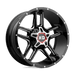 XD XD83929070318 XD839 20X9 6X4.5/5.5 G-BLK MILL 18MM - Truck Part Superstore