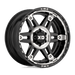 XD XD84021068318N XD840 20X10 6X5.5 G-BLK MACH -18MM - Truck Part Superstore