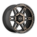 XD XD84079050912N XD840 17X9 5X5.0 S-BLK DTCC -12MM - Truck Part Superstore