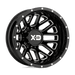XD XD843765893155N XD843 17X6.5 8X210 G-BLK MILL -155MM - Truck Part Superstore