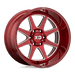 XD XD84429087918 XD844 20X9 8X170 BR-RED MILL 18MM - Truck Part Superstore