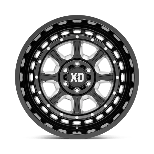 XD XD866BE20106818N XD866 20X10 6X5.5 G-BLK-MILL -18MM - Truck Part Superstore