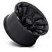 XD XD867BA20106818N XD867 20X10 6X5.5 G-BLK GTCC -18MM - Truck Part Superstore