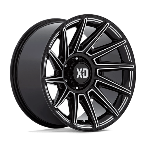 XD XD867BE20106318N XD867 20X10 6X135 G-BLK MILL -18MM - Truck Part Superstore