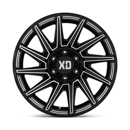 XD XD867BE20105018N XD867 20X10 5X5.0 G-BLK MILL -18MM - Truck Part Superstore