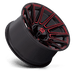XD XD867BQ20105018N XD867 20X10 5X5.0 G-BLK RTCC -18MM - Truck Part Superstore