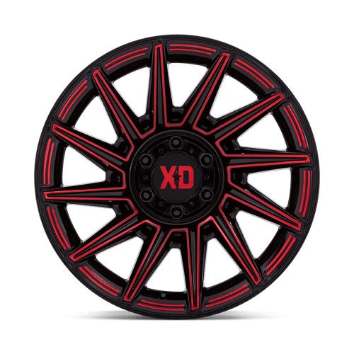 XD XD867BQ20106318N XD867 20X10 6X135 G-BLK RTCC -18MM - Truck Part Superstore