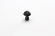 Lokar XDK-001 Dash Knob; 3/16 in. Size; Deco Style; Black; - Truck Part Superstore