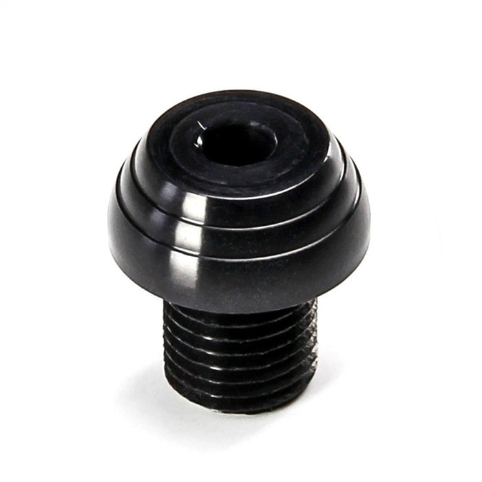 Lokar XDK-002 Dash Knob Bezel; 7/16 in.-20 Size; Male; Deco Style; Black; - Truck Part Superstore
