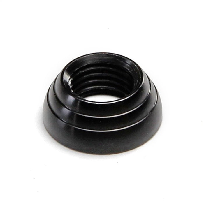 Lokar XDK-005 Dash Knob Bezel; 7/16 in.-28 Size; Female; Deco Style; Black; - Truck Part Superstore