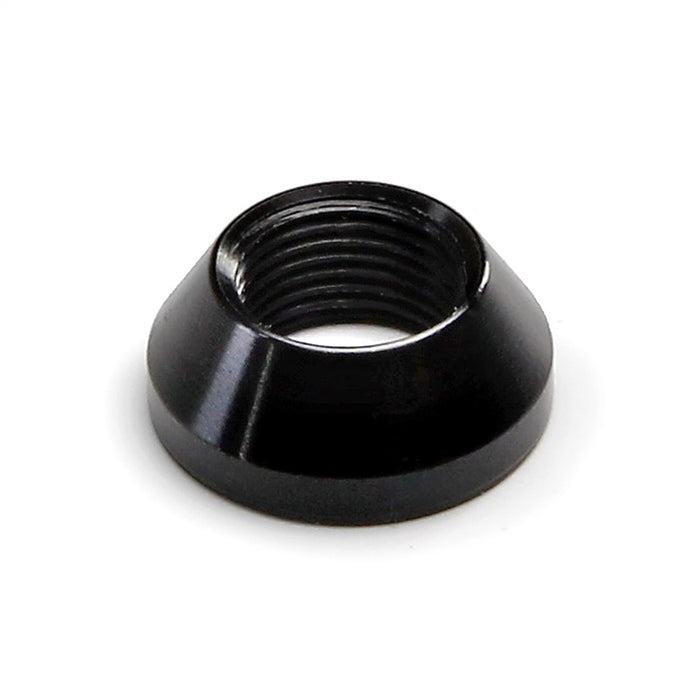 Lokar XDK-010 Dash Knob Bezel; 7/16 in.-28 Size; Female; Hi-Tech Style; Black; - Truck Part Superstore
