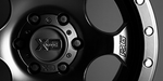 XD XDPL121CPS-2-SB XDS 5X5 ABS CENTER PC S-BLK LOGO 2 - Truck Part Superstore