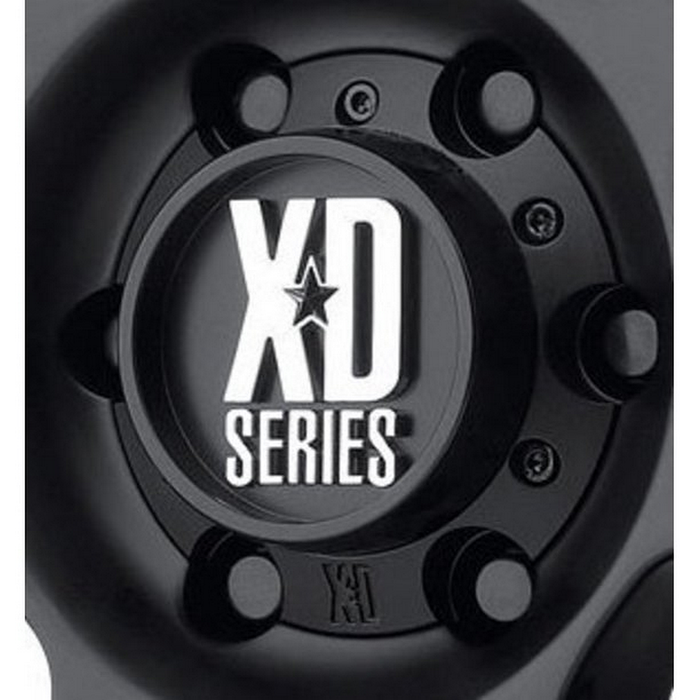 XD XDPL1456CPS-2-SB XDS 6X5.5 LUG ABS CTR-PC S-BLK LOGO 2 - Truck Part Superstore