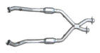 Pypes Performance Exhaust XFM39 Exhaust X-Pipe Kit Intermediate Pipe 2.5 in w/Cats Hardware Incl Natural 304 Stainless Steel Pypes Exhaust - Truck Part Superstore