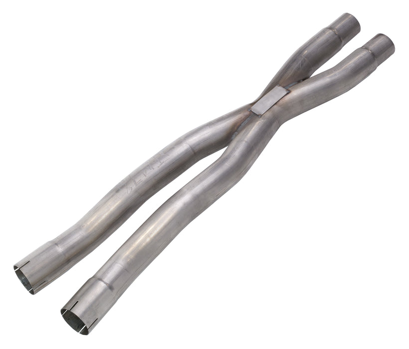 Pypes Performance Exhaust XFM78 Mustang Resonator Delete X Pipe Hardware Included 409 Stainless Steel Natural Finish Pypes Exhaust - Truck Part Superstore