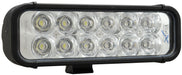 Vision X Lighting 4006294 8" LED Light Bar Black 12 3W Led'S Euro - Truck Part Superstore