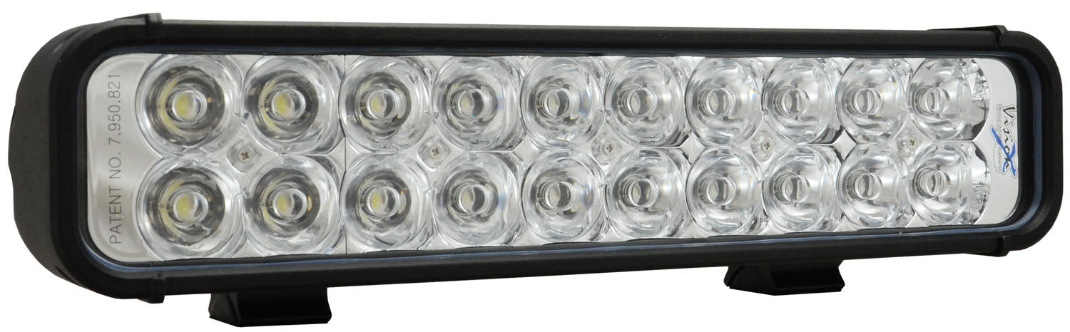 Vision X Lighting 4006300 12" Xmitter LED Bar Black 20 3W Led'S Euro - Truck Part Superstore
