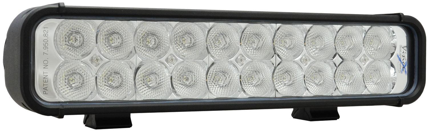 Vision X Lighting 4007468 12" Xmitter LED Bar Black 20 3W Led'S Flood - Truck Part Superstore