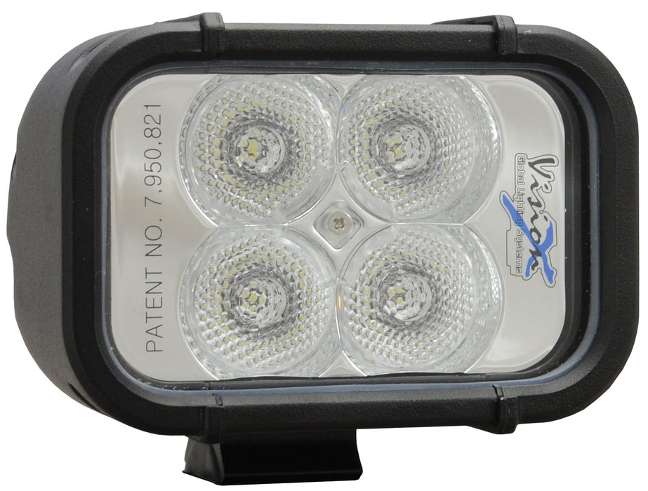 Vision X Lighting 4007529 4" Xmitter LED Bar Black 4 3W Led'S Flood - Truck Part Superstore