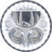 Vision X Lighting 9895604 Single 5.75" Round Vx LED Headlight W/ Low-High-Halo - Truck Part Superstore