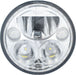 Vision X Lighting 9895604 Single 5.75" Round Vx LED Headlight W/ Low-High-Halo - Truck Part Superstore