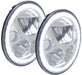 Vision X Lighting 9891224 Pair Of 7" Round Vx LED Headlight W/ Low-High-Halo - Truck Part Superstore