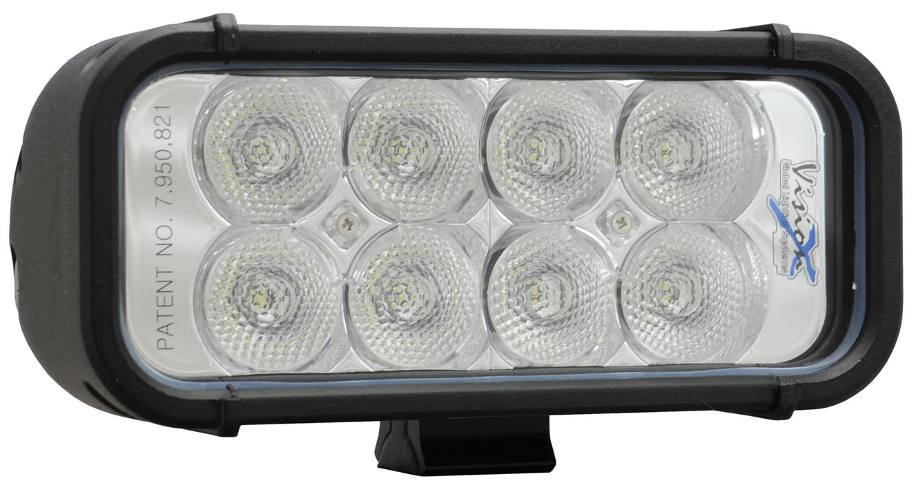 Vision X Lighting 4007581 6" Xmitter LED Bar Black 8 3W Led'S Flood - Truck Part Superstore