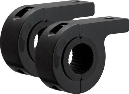 Vision X Lighting 9897325 Pair Of Black 0.75" Tube Frame Mounting Clamp (For M8 Mounting Bolt) - Truck Part Superstore