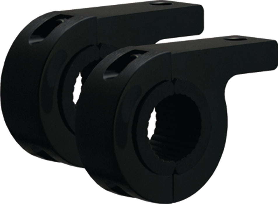 Vision X Lighting 9897301 Pair Of Black 1.00" Tube Frame Mounting Clamp (For M8 Mounting Bolt) - Truck Part Superstore