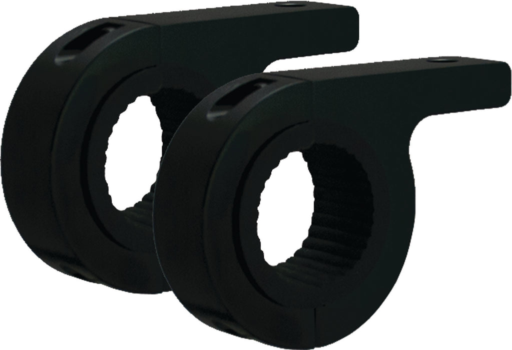 Vision X Lighting 9897264 Pair Of Black 1.50" Tube Frame Mounting Clamp (For M8 Mounting Bolt) - Truck Part Superstore