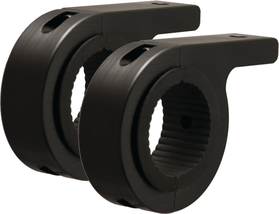 Vision X Lighting 9897240 Pair Of Black 1.75" Tube Frame Mounting Clamp (For M8 Mounting Bolt) - Truck Part Superstore