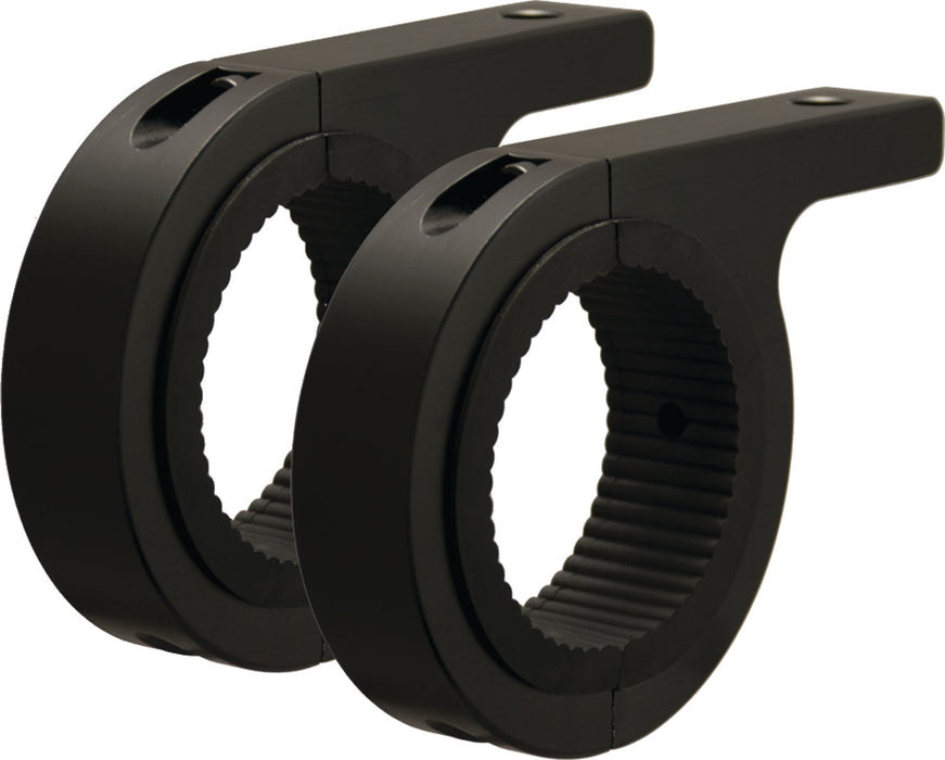Vision X Lighting 9893396 Pair Of Black 2.50" Tube Frame Mounting Clamp (For M10 Mounting Bolt) - Truck Part Superstore