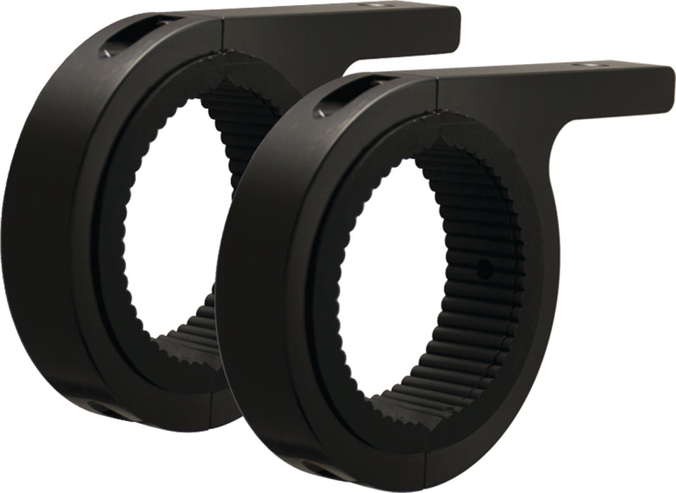 Vision X Lighting 9893402 Pair Of Black 3.00" Tube Frame Mounting Clamp (For M10 Mounting Bolt) - Truck Part Superstore