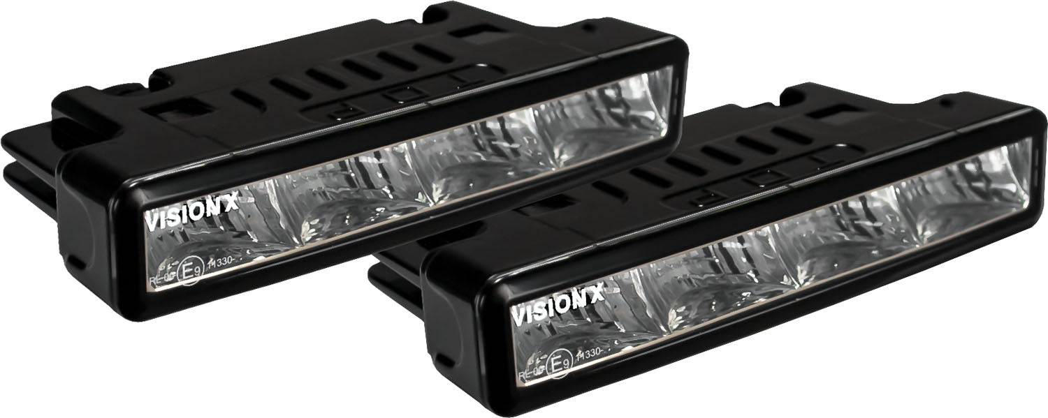 Vision X Lighting 9891972 LED Day Time Running Light (Two Lights And Drl Harness) - Truck Part Superstore