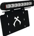 Vision X Lighting 9887012 License Plate Bracket With 12" Low Profile Xtreme Light Bar - Truck Part Superstore