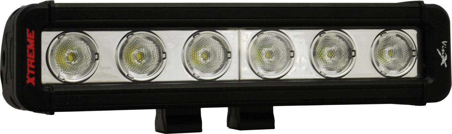 Vision X Lighting 9120737 9" Xmitter Low Profile Xtreme Black 6 5W Led'S 40 Wide - Truck Part Superstore