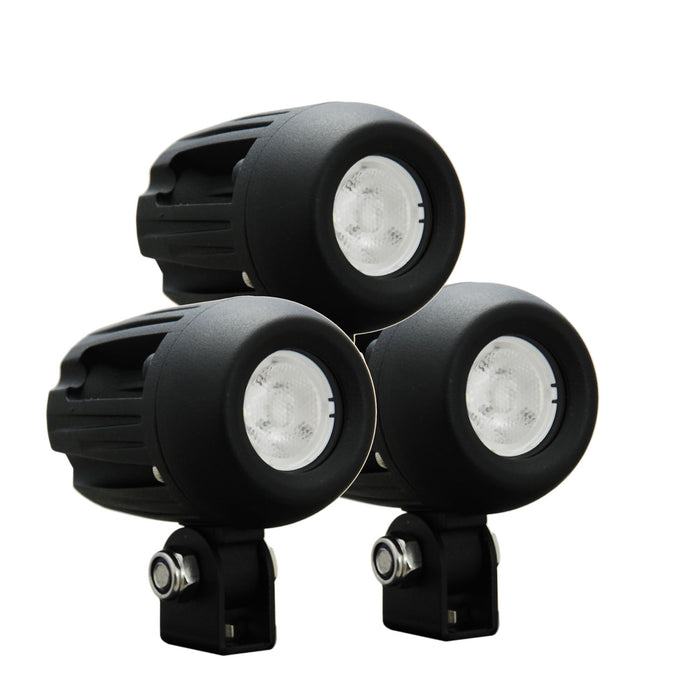 Vision X Lighting 9113715 1.7" Mini Solo Black 5W LED Pod 40 Wide - Truck Part Superstore